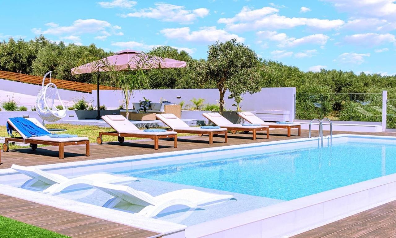 Stavento Luxury Villa Private Pool Georgioupoli Buitenkant foto
