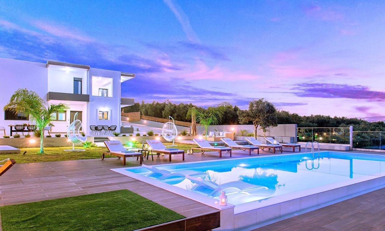 Stavento Luxury Villa Private Pool Georgioupoli Buitenkant foto