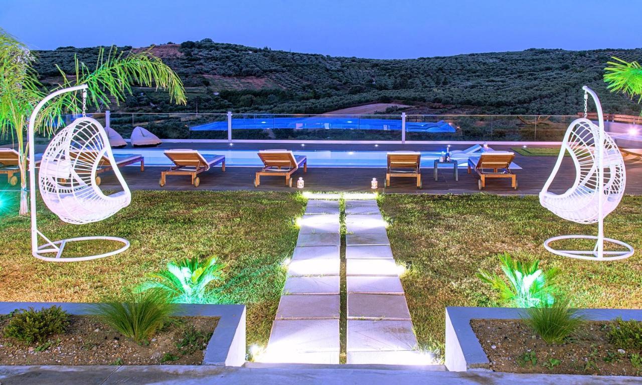 Stavento Luxury Villa Private Pool Georgioupoli Buitenkant foto