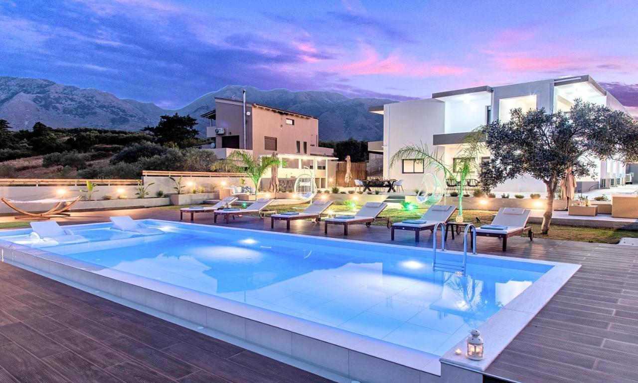 Stavento Luxury Villa Private Pool Georgioupoli Buitenkant foto